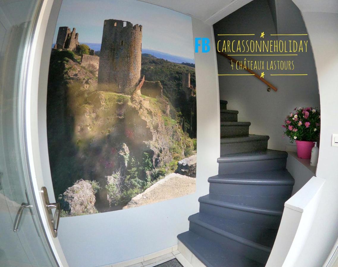 3 Star Surdespine Historic 4 Chateaux Lastours Air Conditioned Exterior photo